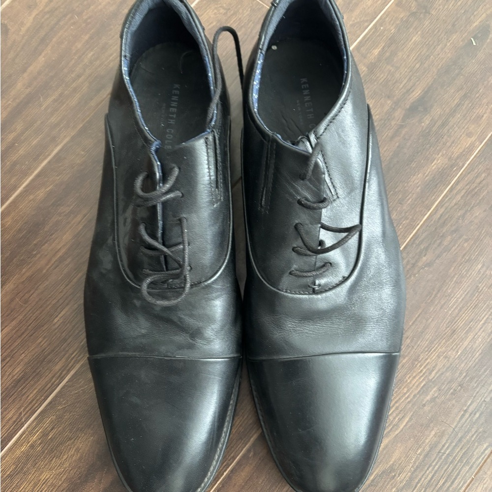 Kenneth Cole Classic Black Oxfords